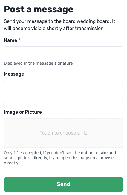 form sample picture